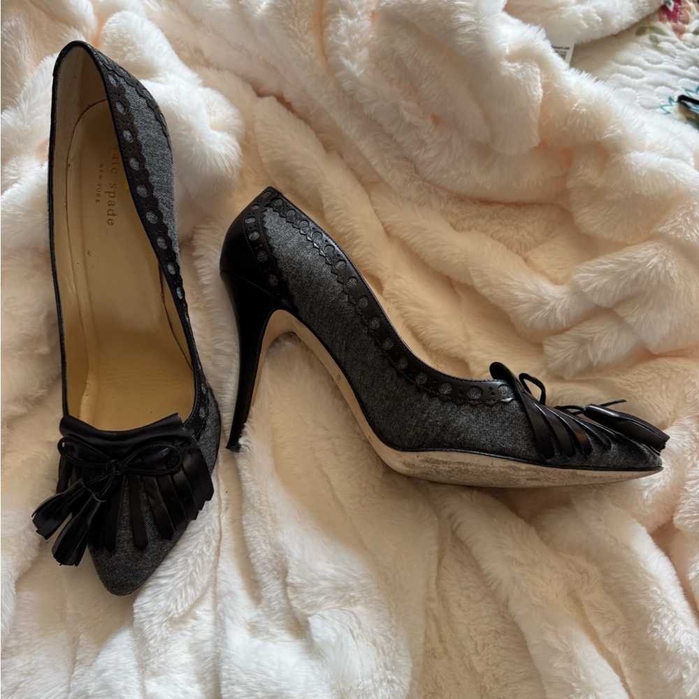 Kate Spade Black Women's Heels